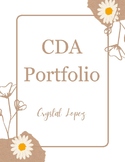 CDA (Preschool) Portfolio