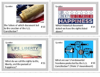Preview of CE.2a&b Fundamental Principles & Historical Docs Task Card Review
