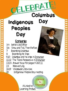 Celebrate Columbus Day And Indigenous Peoples Day By Linked To Learning