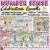 Number Sense Games Scoot Addition Subtraction Multiplicati