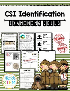 Preview of CELLS CSI Investigation - Examining Plant and Animal Cells