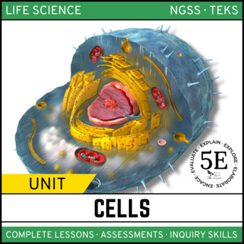 Preview of Cells Unit - 5E Model Bundle