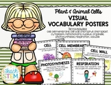 STEM Visual Vocabulary Posters - Plant and Animal Cells
