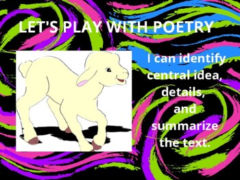 Preview of LET'S PLAY WITH POEMS! MARY HAD A LITTLE LAMB