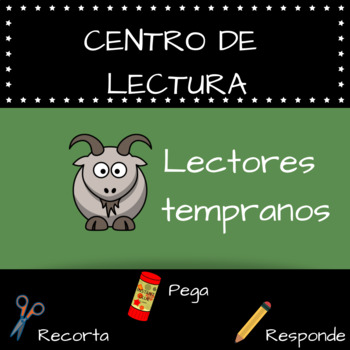 Preview of CENTROS DE LECTURA - NIVEL INICIO - SPANISH LITERACY CENTERS K-4 CC STANDARDS