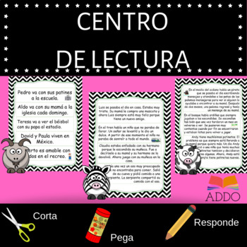 Preview of BUNDLE CENTRO DE LECTURA (120+ TEXTOS) LITERACY CENTER (SPANISH) - EDICION 1 Y 2