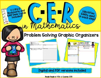 Preview of CER Mathematics Problem Solving Organizers