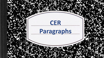 Preview of CER Paragraph Review Peardeck 