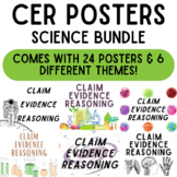 CER Poster Bundle - Science | Claim, Evidence, Reasoning Posters