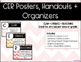 CER Posters and Graphic Organizers