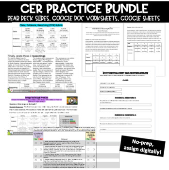 Preview of CER Practice Bundle