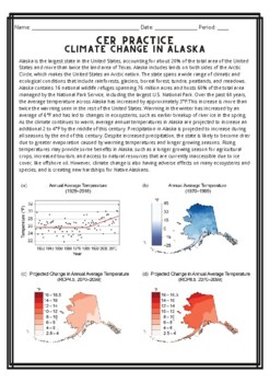 Preview of CER Practice - Climate Change in Alaska