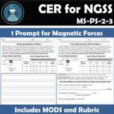 CER for NGSS Magnetic Forces and Field Strength MS-PS-2-3 