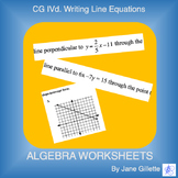 CG Ivd. Writing Line Equations