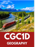 CGC1D Grade 10 Issues in Canadian Geography-Full Course