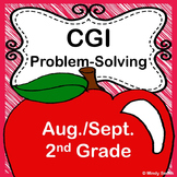 CGI Math Bundle- August and September 2nd Grade