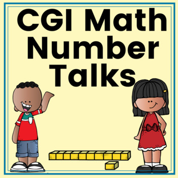 Preview of CGI Math Number Talks Bundle