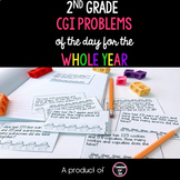 CGI Problem of the Day 2nd Grade: September to May Bundle 