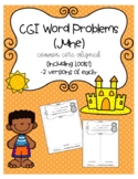 CGI Word Problems (June) Common Core Aligned (including tools)