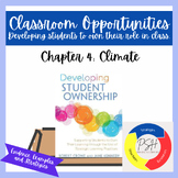 CH. 4 Developing Student Ownership: Climate