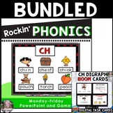 CH Digraph Phonics BUNDLED with BOOM cards
