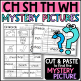 CH SH TH WH Digraphs Mystery Picture Worksheets