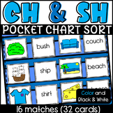 CH and SH Pocket Chart Sort Digraphs