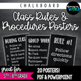 CHALKBOARD Middle School Classroom Management Rules/Proced