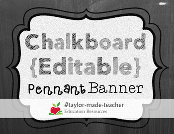 Chalkboard Template For Word from ecdn.teacherspayteachers.com