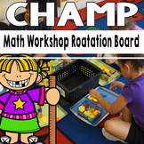 CHAMP: Math Workshop Rotation Board