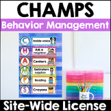 CHAMPS Classroom Behavior Management Posters - SITE-WIDE License