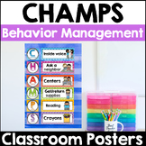 CHAMPS Classroom Behavior Management Posters (PBIS)