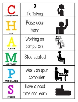 Computer Lab Rules Chart | Labb by AG