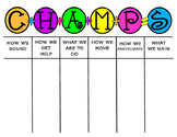 CHAMPS CLIPBOARD REMINDER
