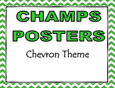 CHAMPS Posters Chevron Theme