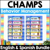 CHAMPS Classroom Behavior Management - English and Spanish