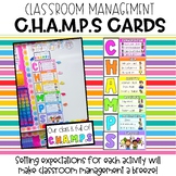 CHAMPS Classroom Management Cards