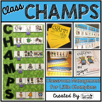 Preview of CHAMPS Behavior Classroom Management