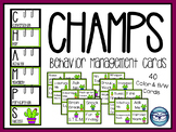 CHAMPS Classroom Management Posters - Cactus Theme