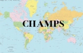 CHAMPS Map themed