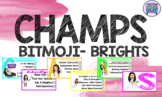 CHAMPS Posters- BITMOJI Brights