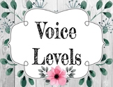 CHAMPS Voice Levels- Rustic Theme