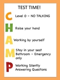 CHAMPS behavior system posters