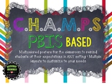 CHAMPs a PBIS Classroom Management Strategy