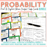 Theoretical Probability Activities Print Digital Task Card
