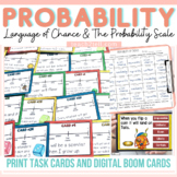 Probability Scale Language of Chance Print and Digital Tas