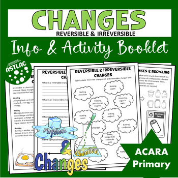 Preview of CHANGES - Chemical Science - ACARA Year 6