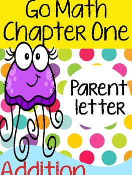 Preview of CHAPTER ONE - "Addition Concepts" Newsletter for Parents