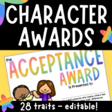 CHARACTER EDUCATION AWARDS | END OF THE YEAR CHARACTER AWARDS