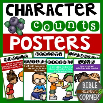 Preview of CHARACTER EDUCATION POSTERS